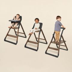 Ergobaby 3-in-1 Evolve High Chair Set: Dark Wood